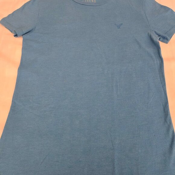 Men's Size Small American Eagle Outfitters Blue Short Sleeve Tee - Picture 2 of 7